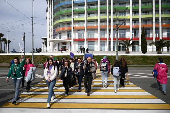 The World Youth Festival in Sochi