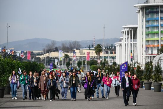 The World Youth Festival in Sochi