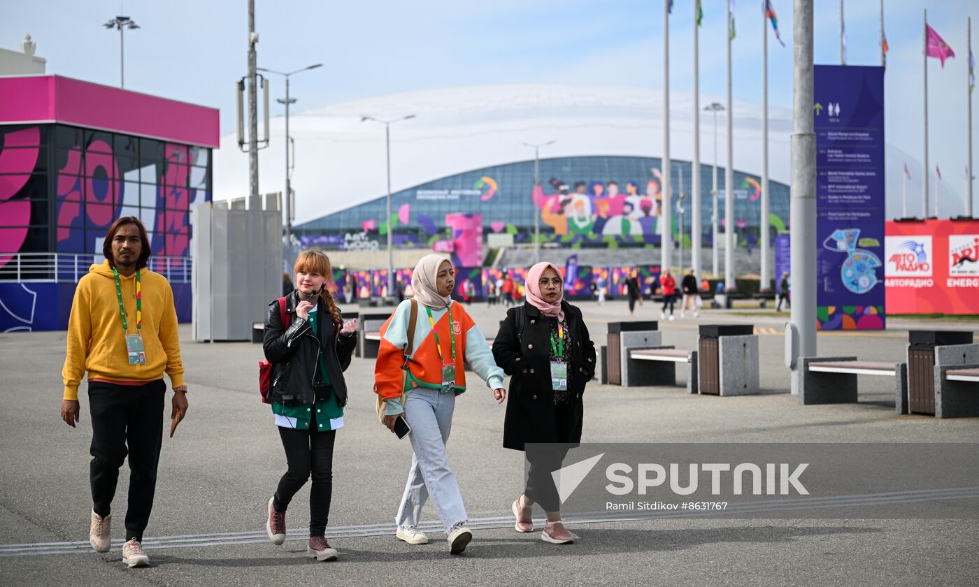 The World Youth Festival in Sochi