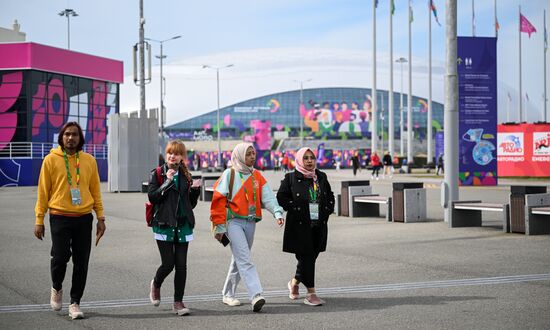 The World Youth Festival in Sochi