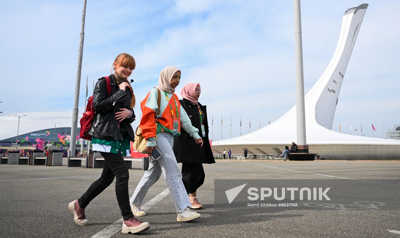 The World Youth Festival in Sochi