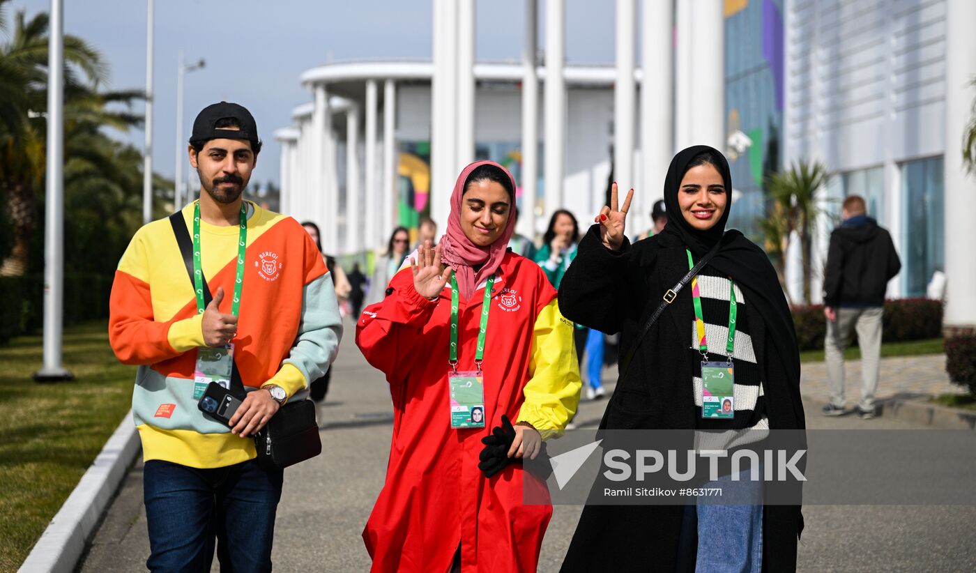 The World Youth Festival in Sochi