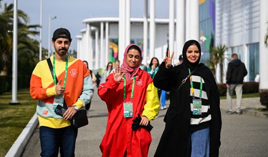 The World Youth Festival in Sochi