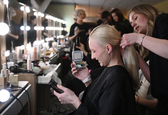 RUSSIA EXPO. Opening of Moscow Fashion Week