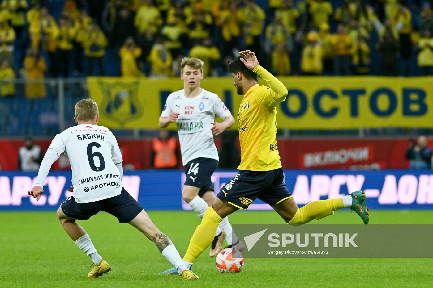 Russia Soccer Premier-League Rostov - Krylia Sovetov