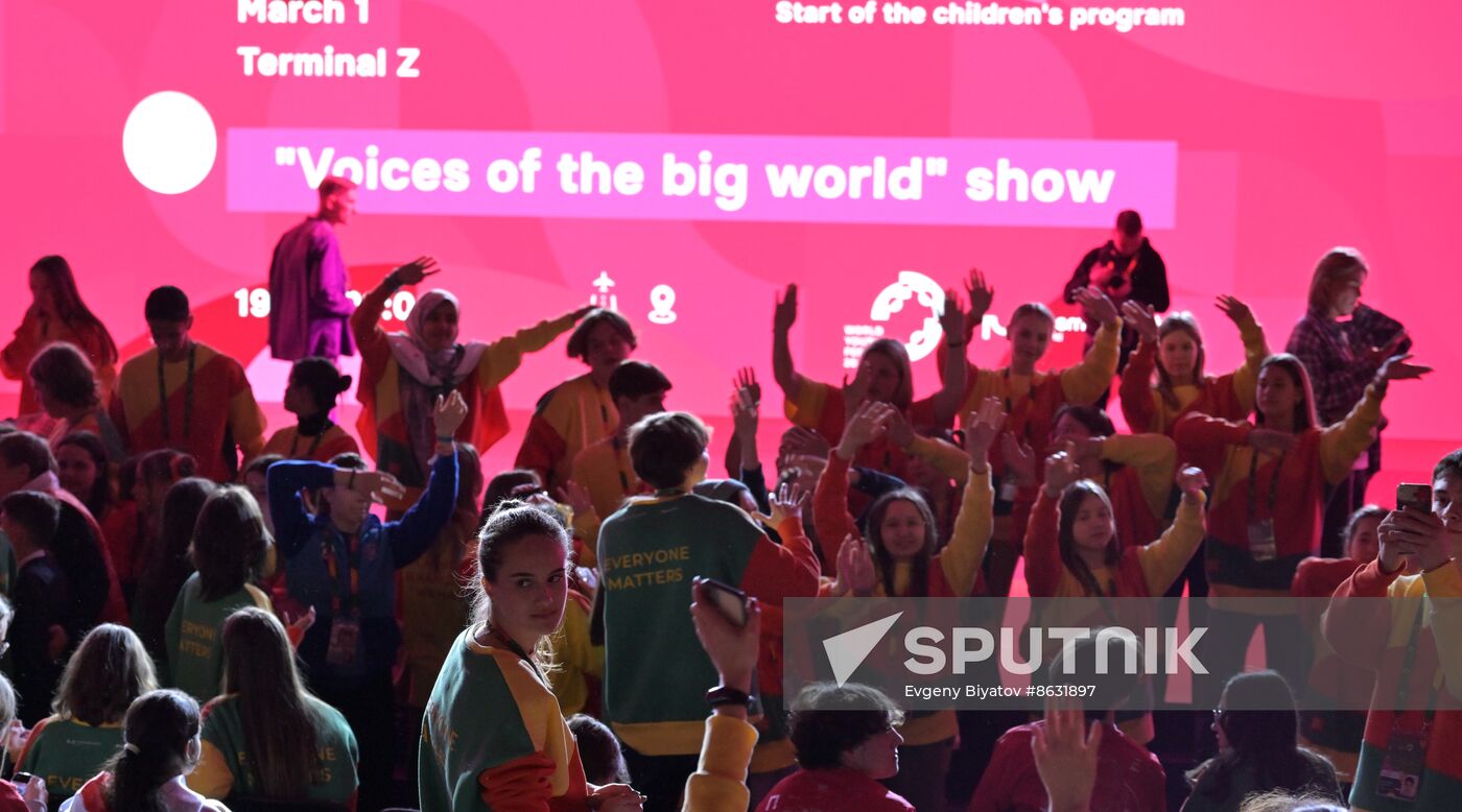 The World Youth Festival in Sochi