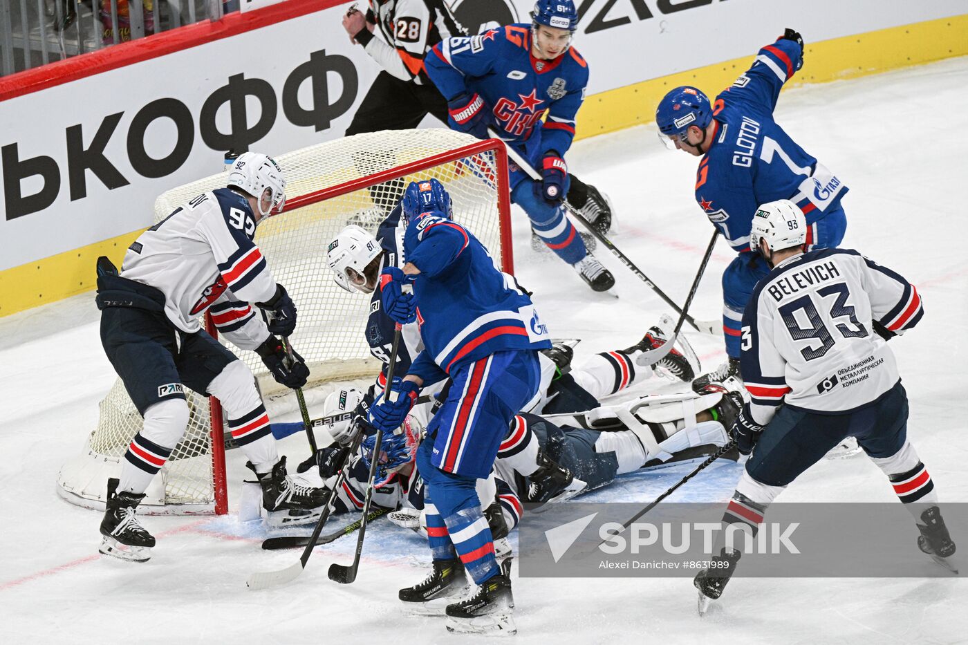 Russia Ice Hockey Kontinental League SKA - Torpedo