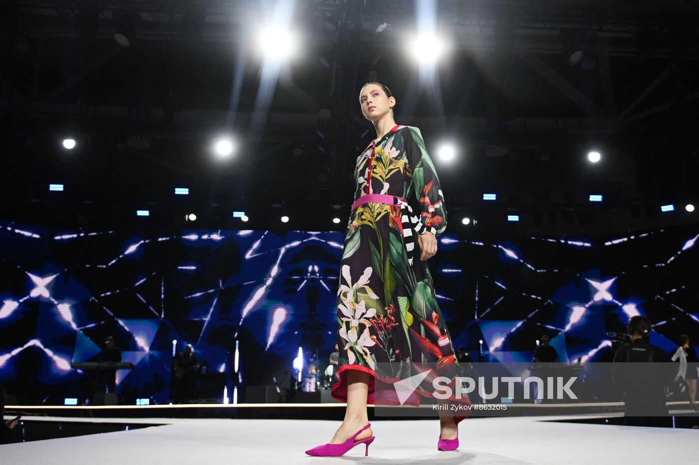 RUSSIA EXPO. Opening of Moscow Fashion Week