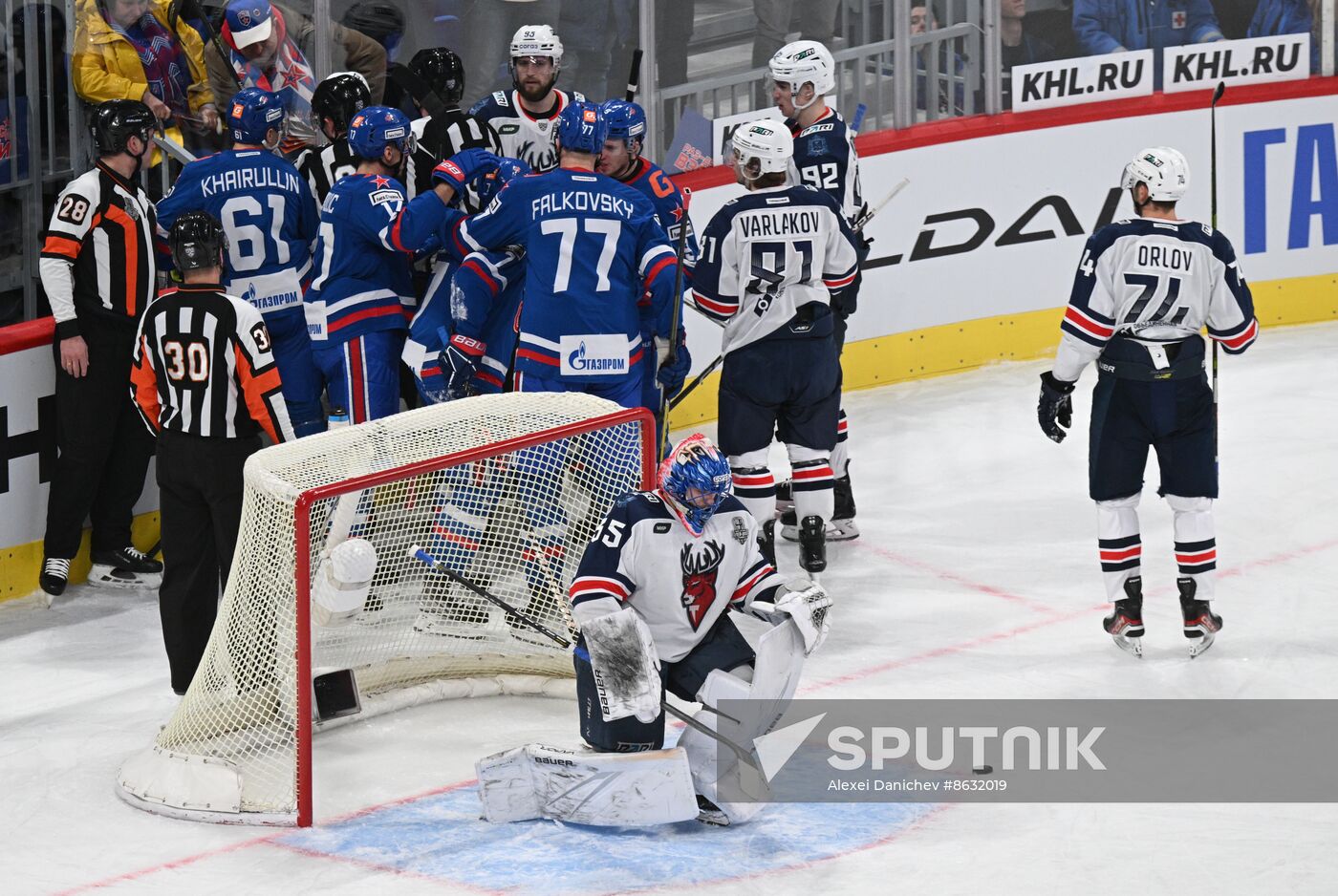 Russia Ice Hockey Kontinental League SKA - Torpedo