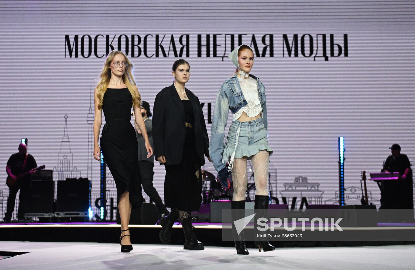 RUSSIA EXPO. Opening of Moscow Fashion Week