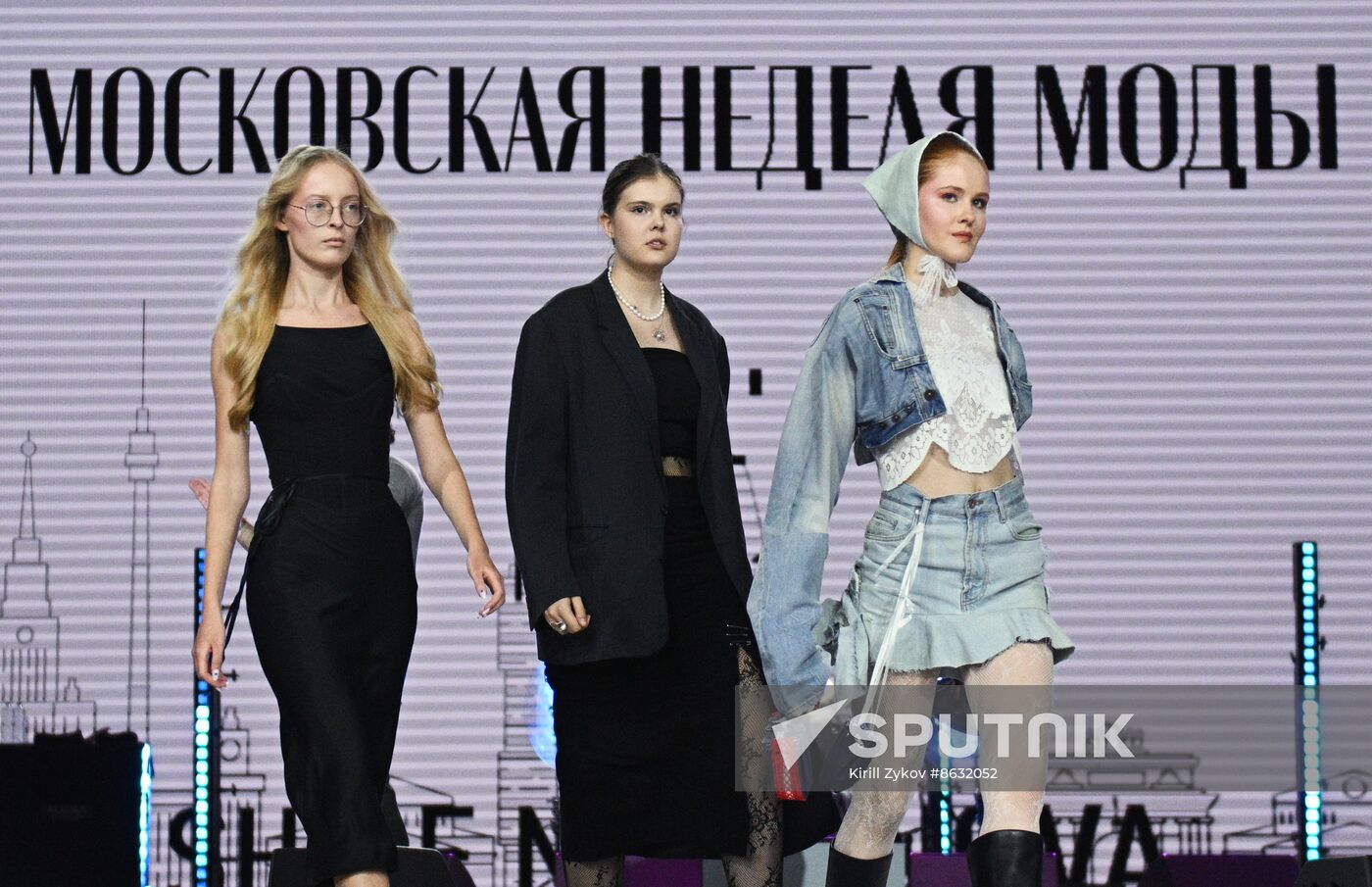 RUSSIA EXPO. Opening of Moscow Fashion Week