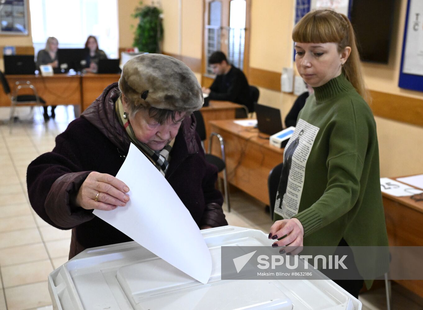 Russia Presidential Election Test Voting