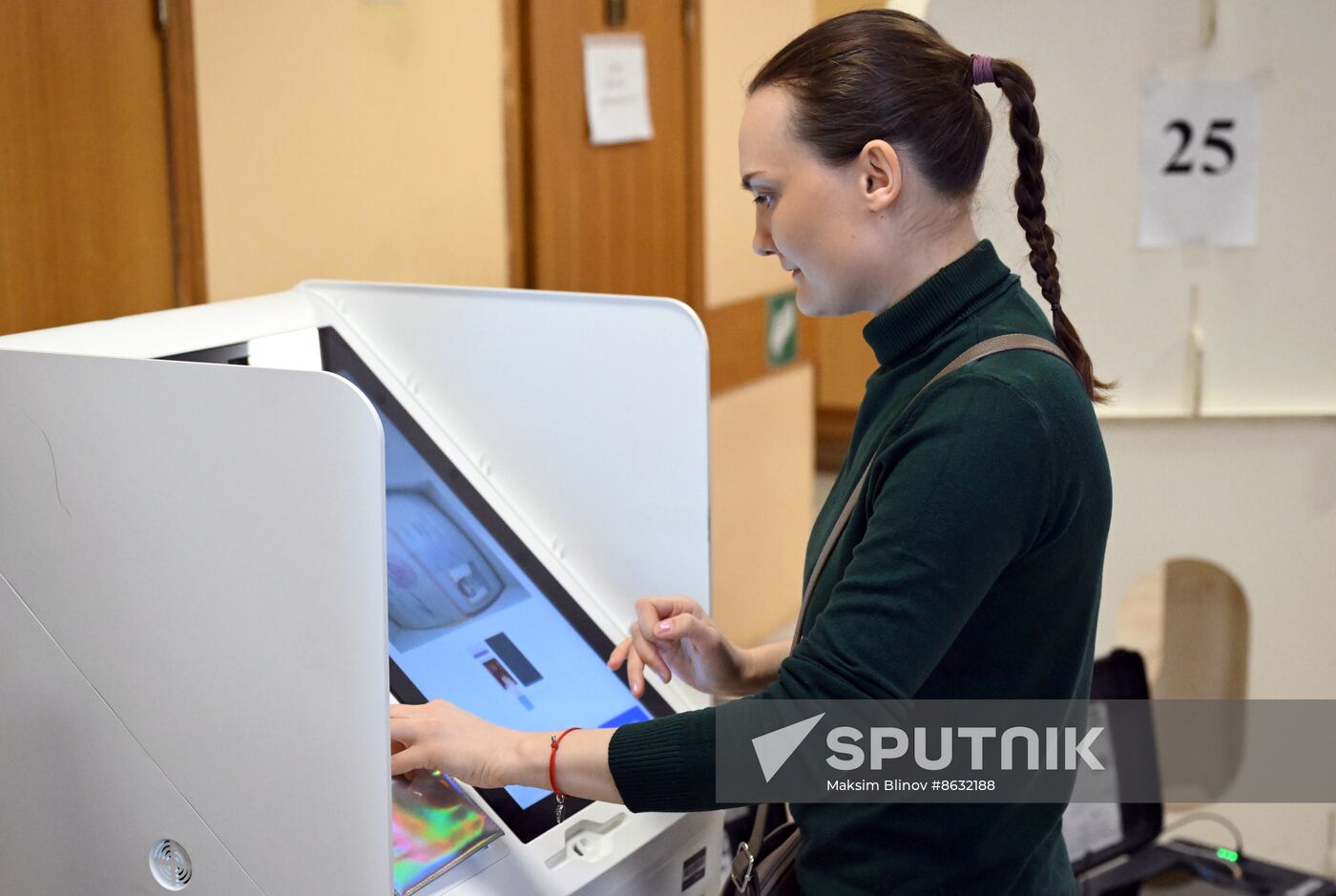 Russia Presidential Election Test Voting