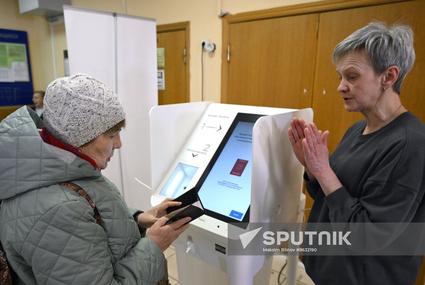 Russia Presidential Election Test Voting