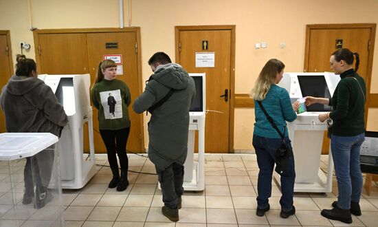 Russia Presidential Election Test Voting