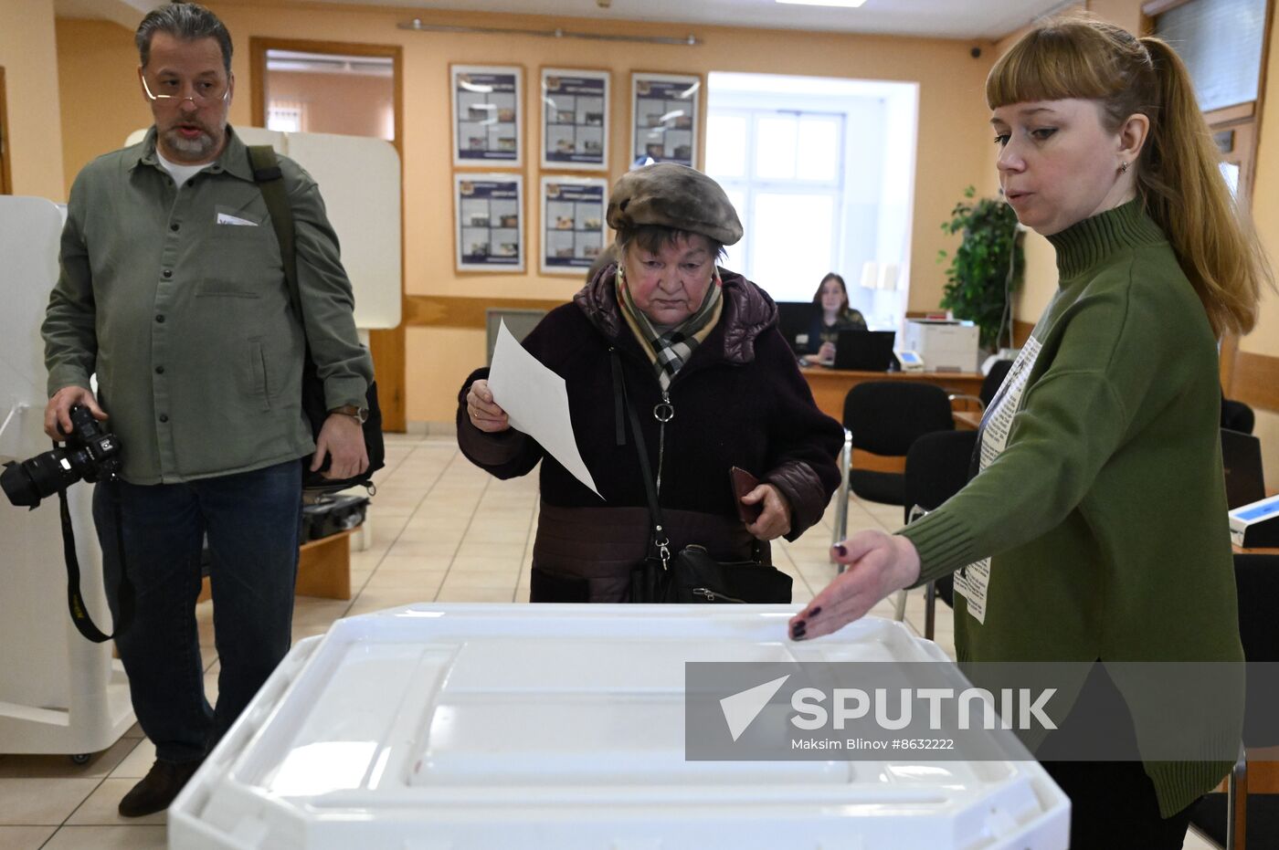 Russia Presidential Election Test Voting