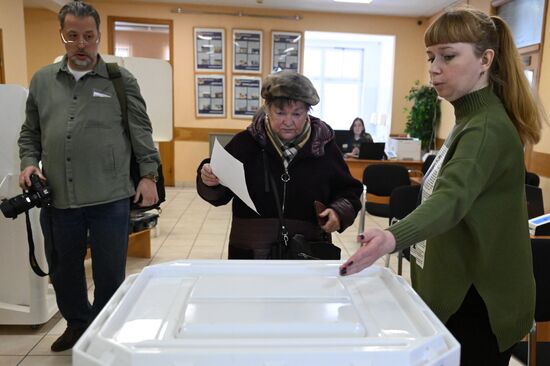 Russia Presidential Election Test Voting