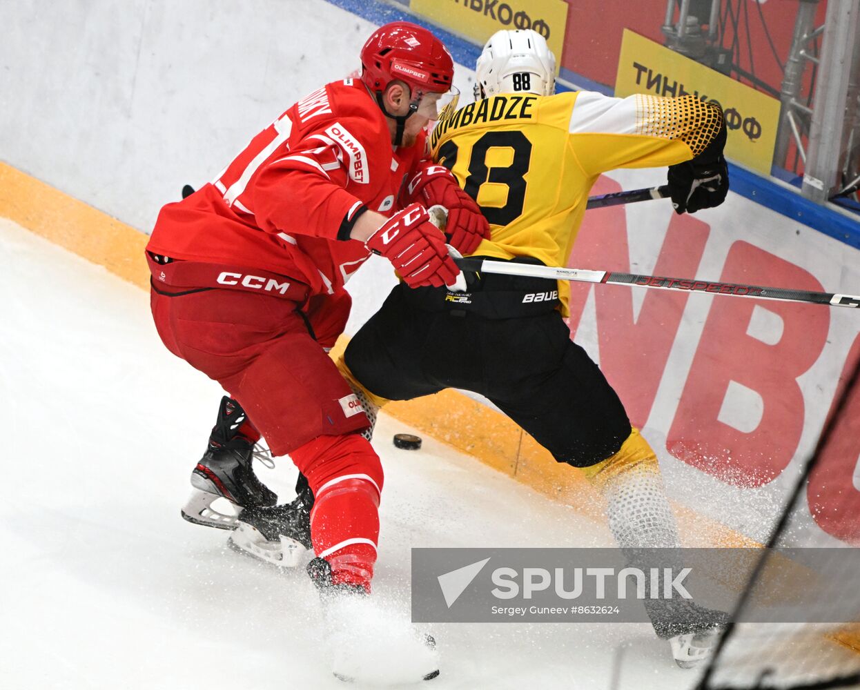 Russia Ice Hockey Kontinental League Spartak - Severstal