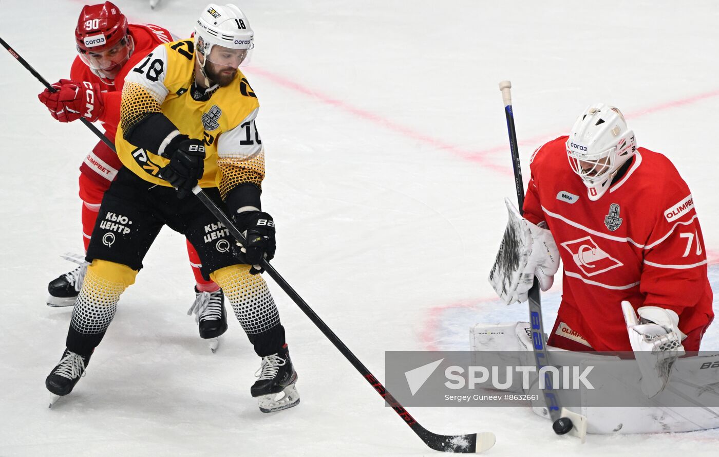 Russia Ice Hockey Kontinental League Spartak - Severstal