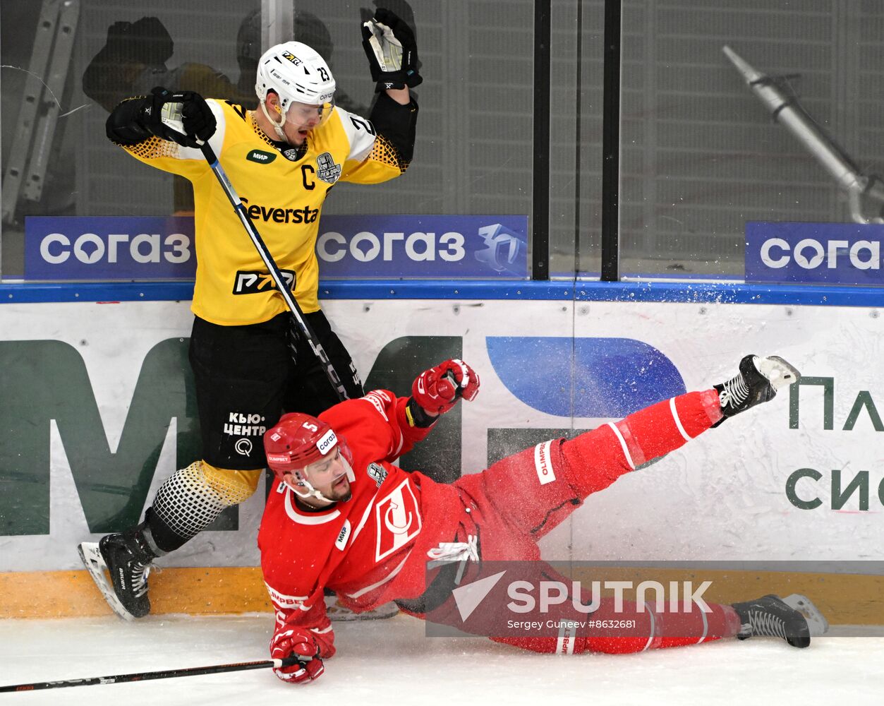 Russia Ice Hockey Kontinental League Spartak - Severstal