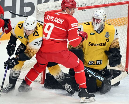 Russia Ice Hockey Kontinental League Spartak - Severstal