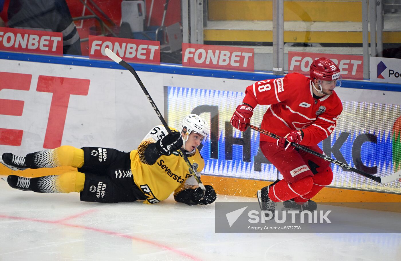 Russia Ice Hockey Kontinental League Spartak - Severstal