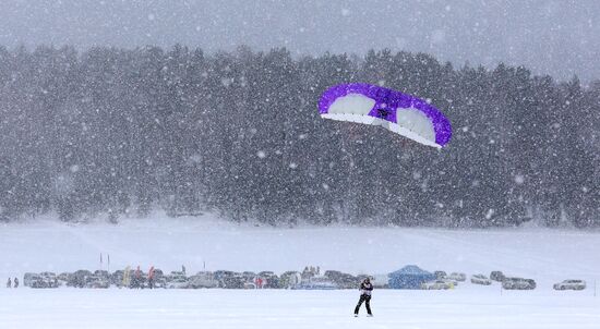 Russia Snowkiting Championship