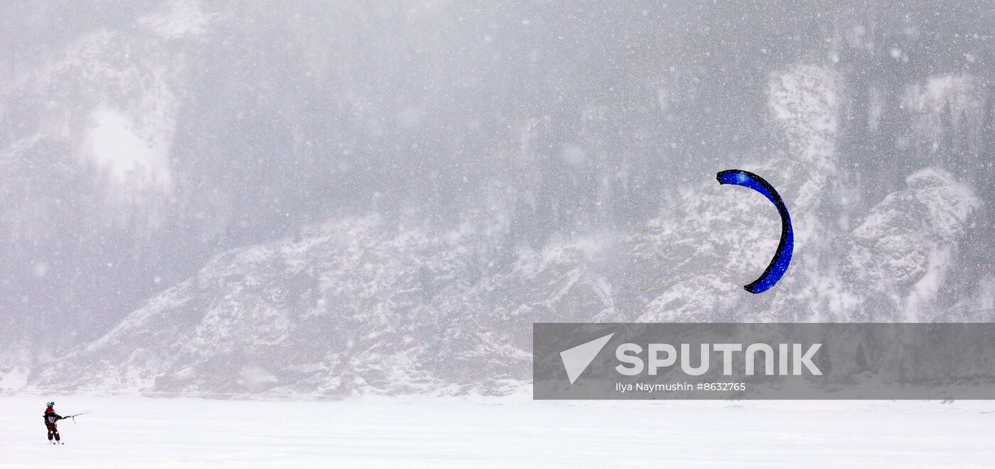 Russia Snowkiting Championship