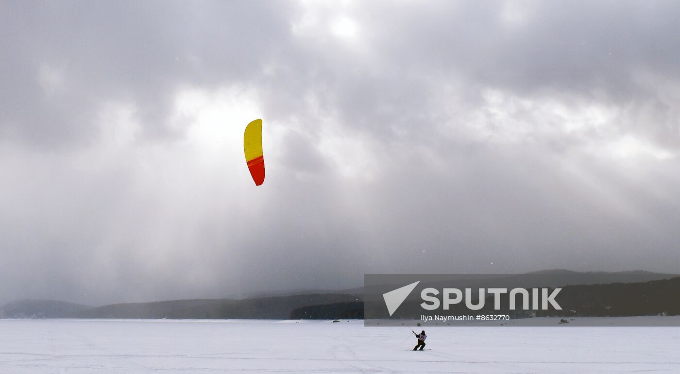 Russia Snowkiting Championship