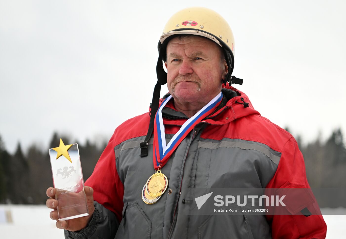 Russia Horse Drawn Sleighing Festival