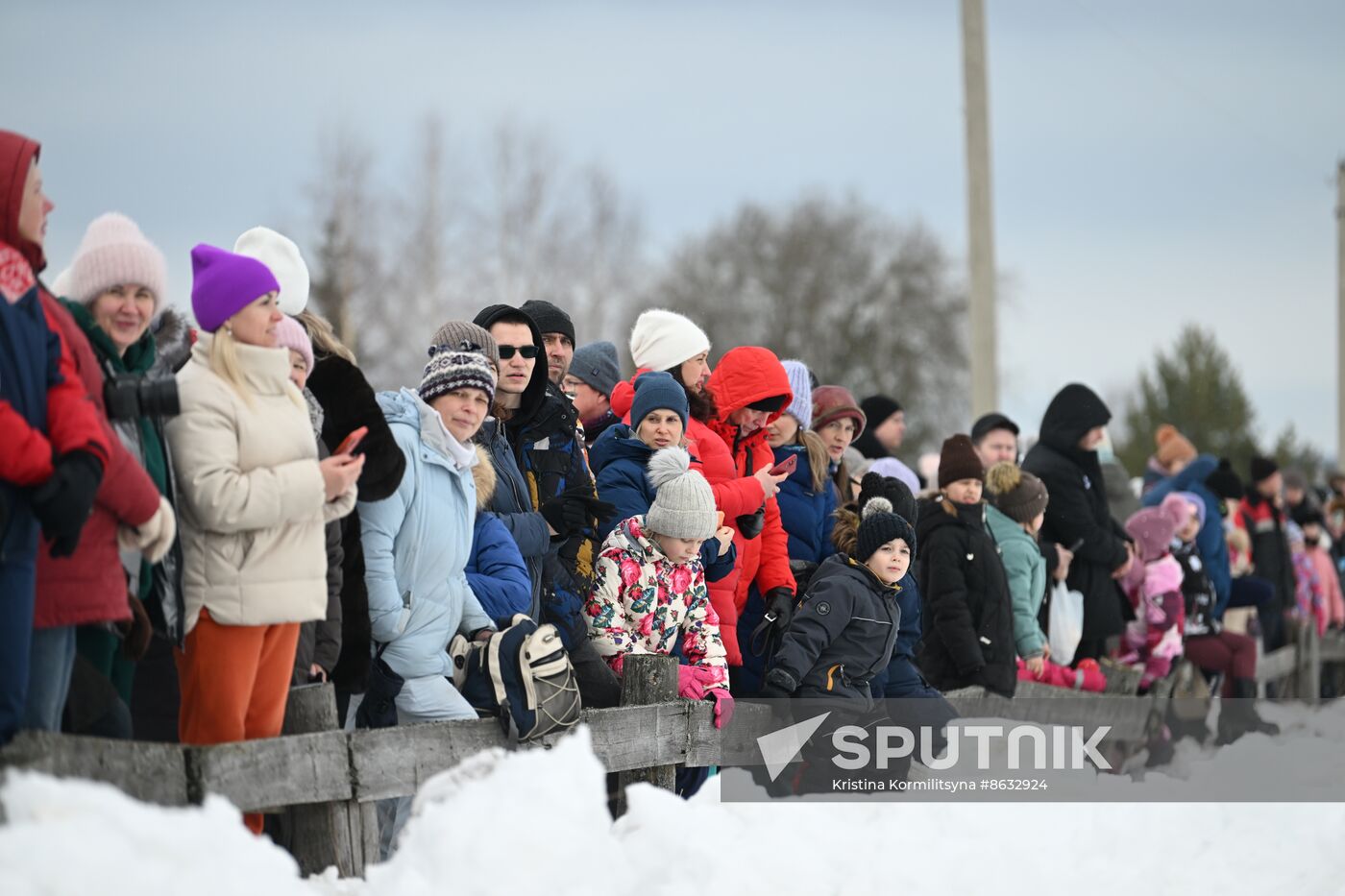 Russia Horse Drawn Sleighing Festival
