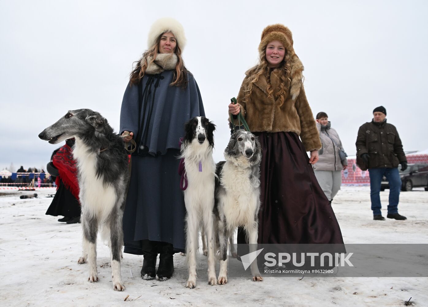 Russia Horse Drawn Sleighing Festival