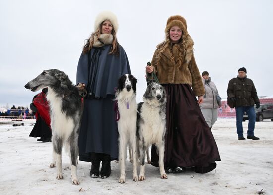 Russia Horse Drawn Sleighing Festival