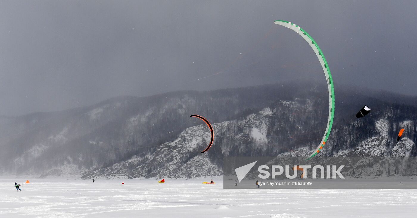 Russia Snowkiting Championship