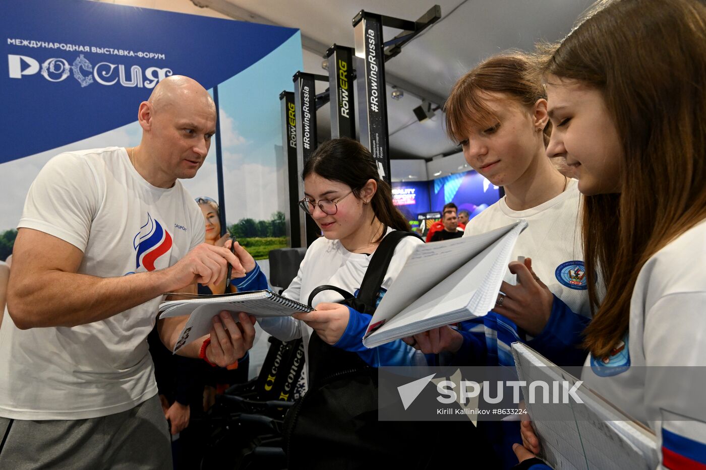 RUSSIA EXPO. Russian Rowing Federation Day