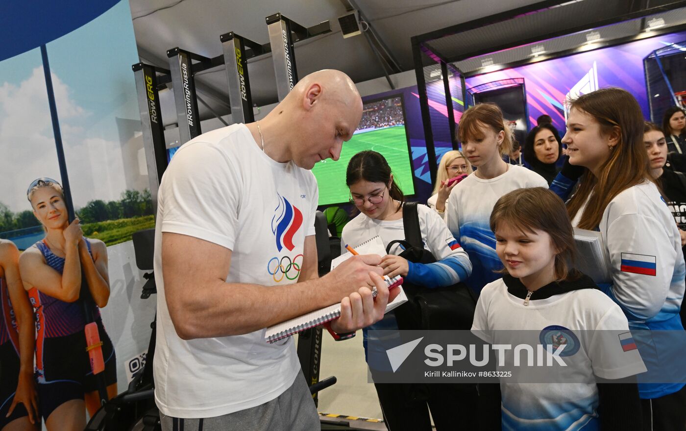 RUSSIA EXPO. Russian Rowing Federation Day