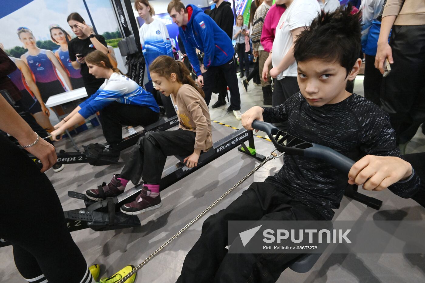 RUSSIA EXPO. Russian Rowing Federation Day