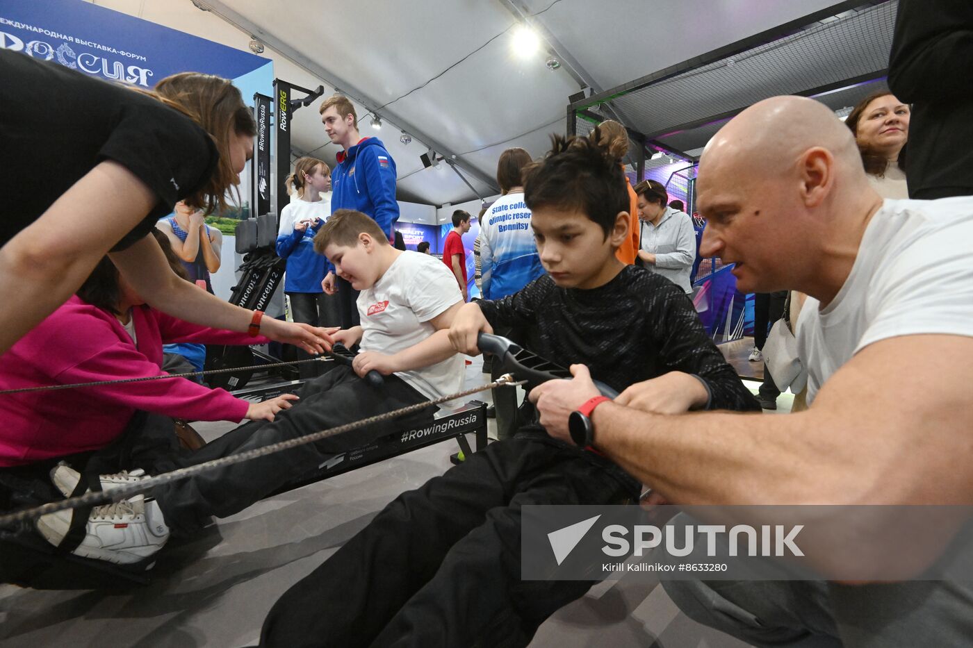 RUSSIA EXPO. Russian Rowing Federation Day