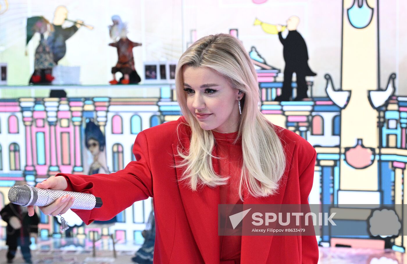 RUSSIA EXPO. Meet and greet with singer Yuliana Karaulova