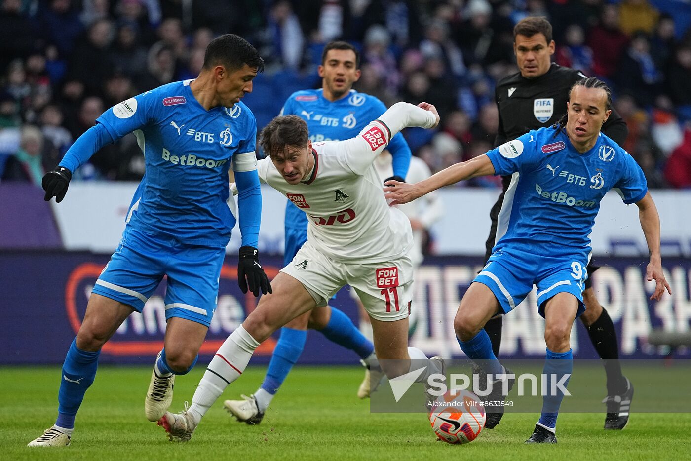 Russia Soccer Premier-League Dynamo - Lokomotiv