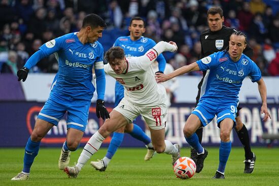 Russia Soccer Premier-League Dynamo - Lokomotiv