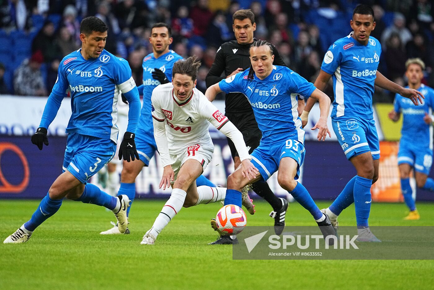 Russia Soccer Premier-League Dynamo - Lokomotiv