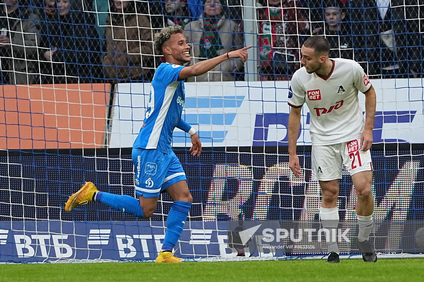 Russia Soccer Premier-League Dynamo - Lokomotiv