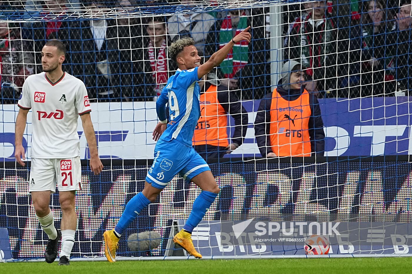 Russia Soccer Premier-League Dynamo - Lokomotiv