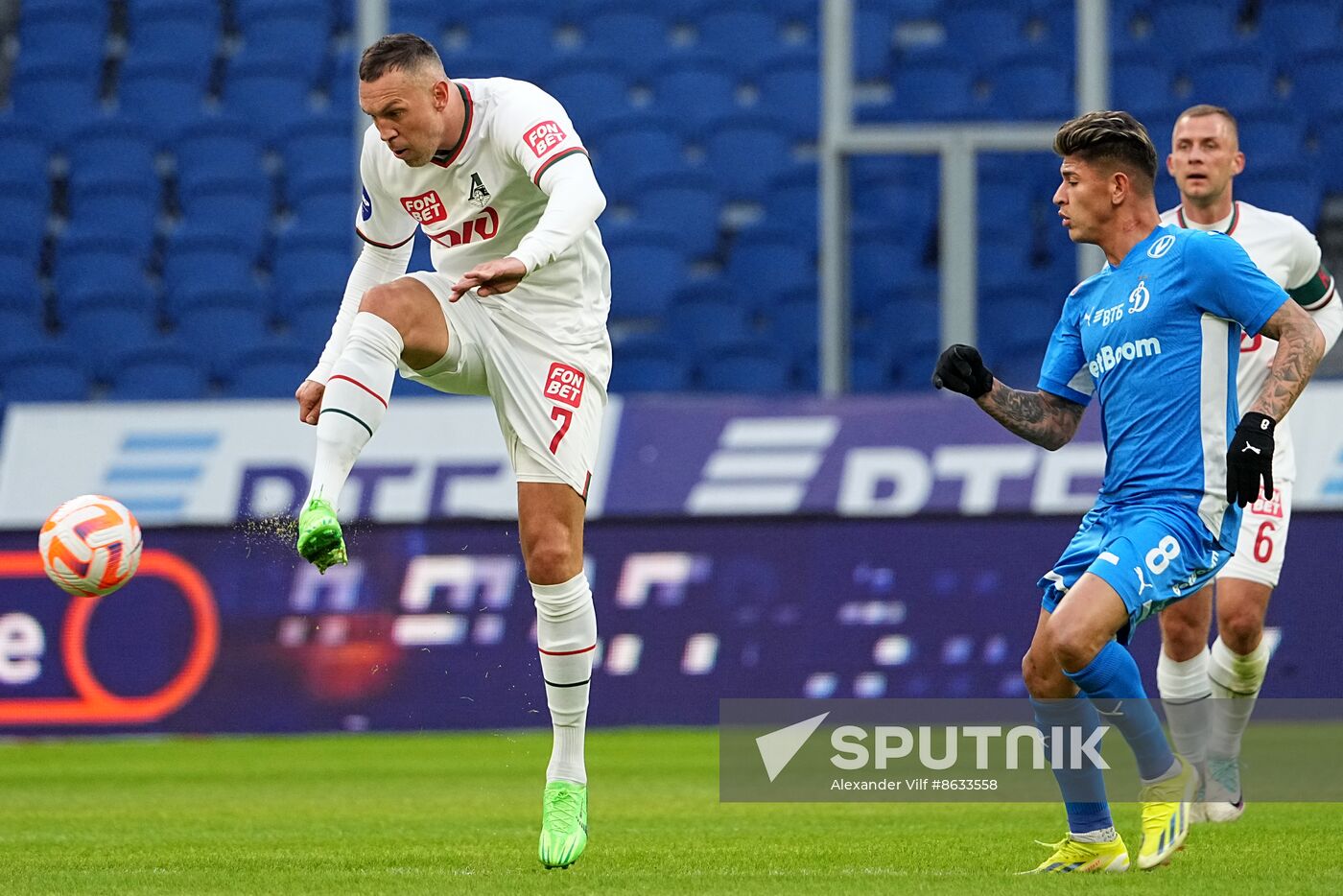 Russia Soccer Premier-League Dynamo - Lokomotiv