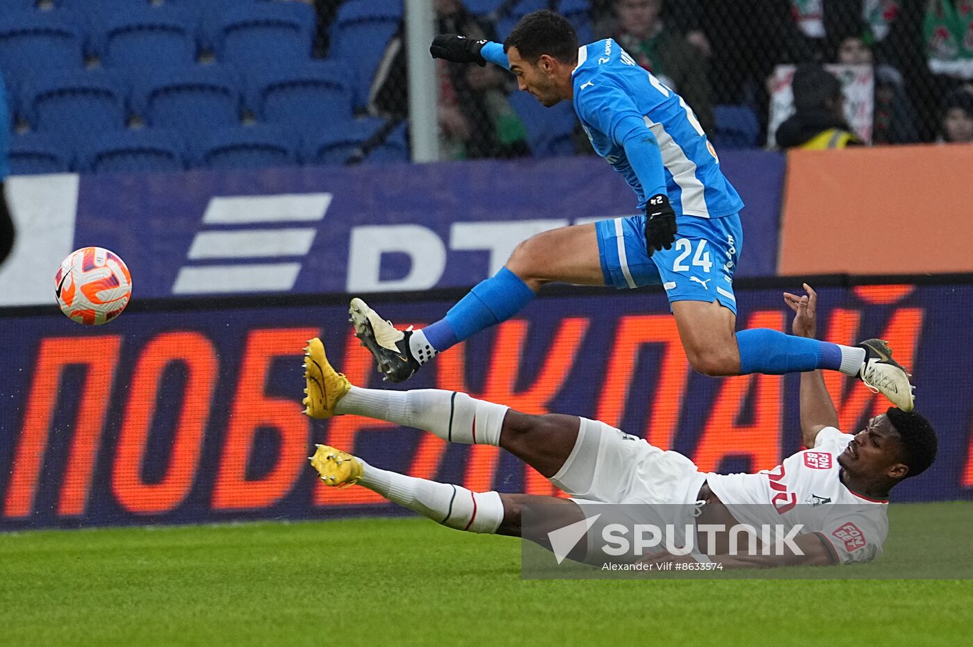 Russia Soccer Premier-League Dynamo - Lokomotiv