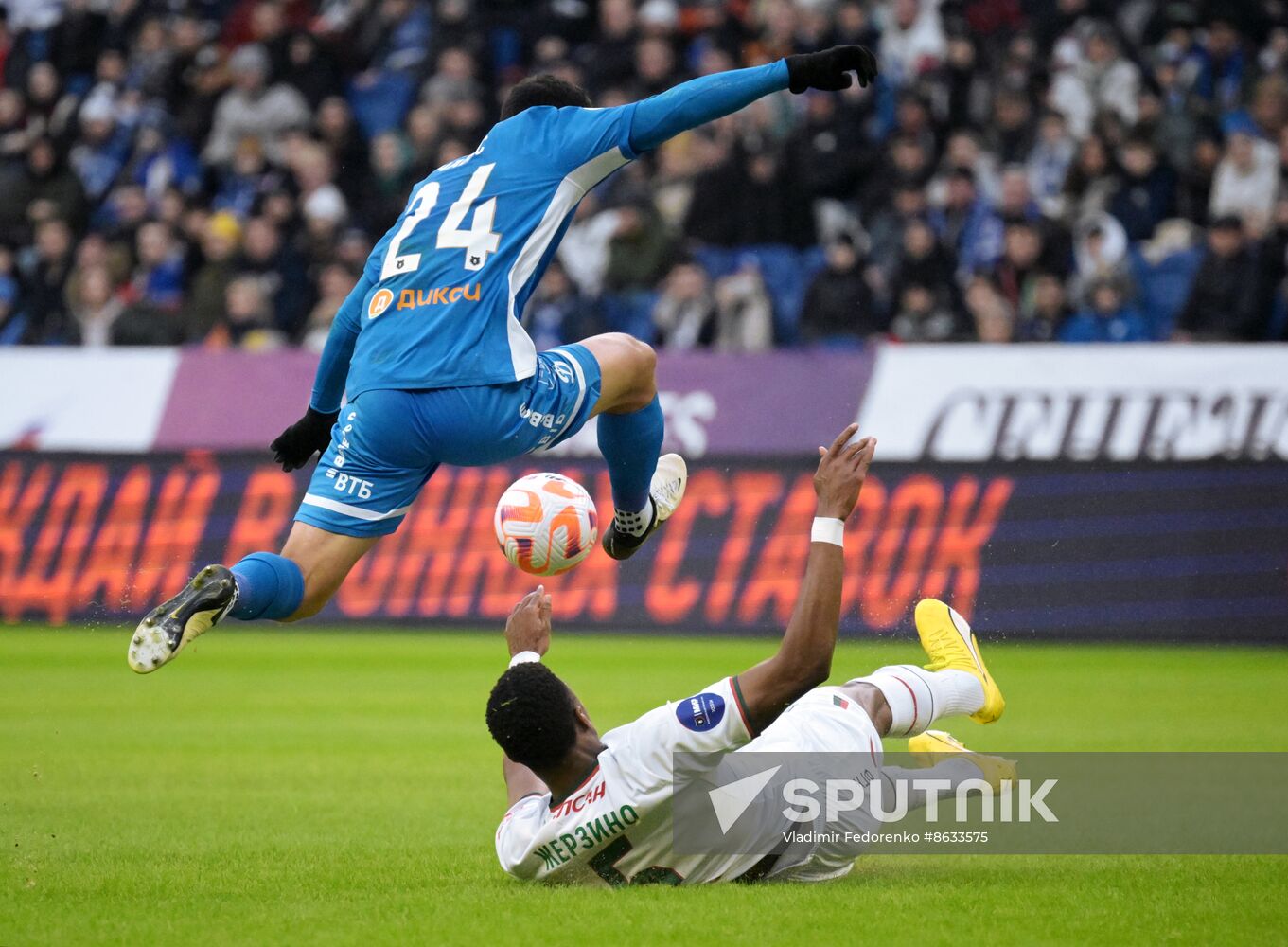 Russia Soccer Premier-League Dynamo - Lokomotiv