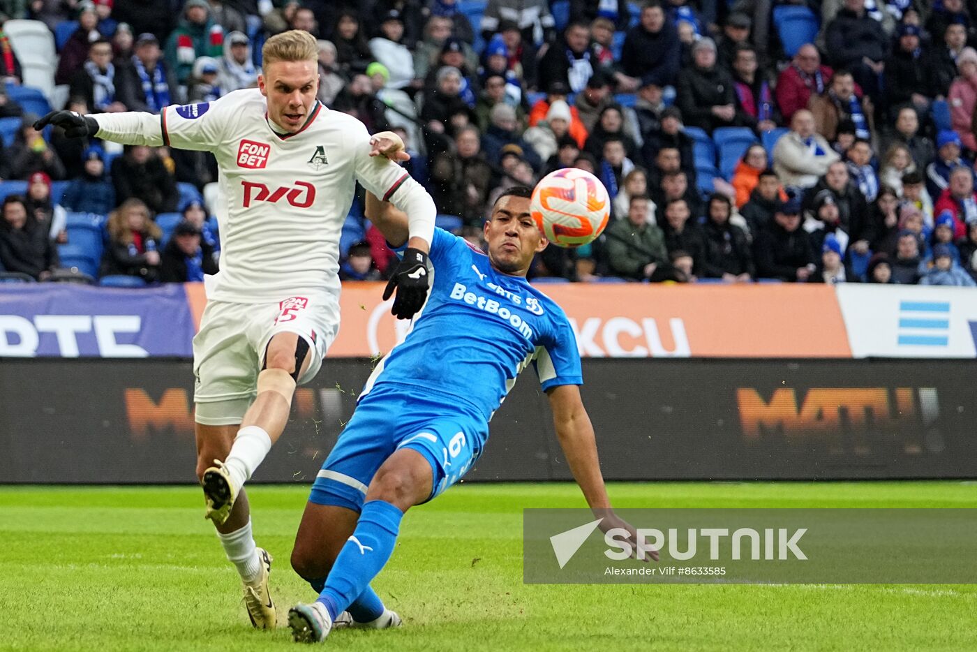 Russia Soccer Premier-League Dynamo - Lokomotiv