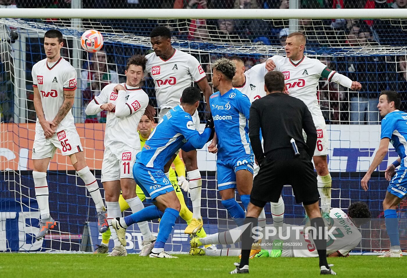 Russia Soccer Premier-League Dynamo - Lokomotiv