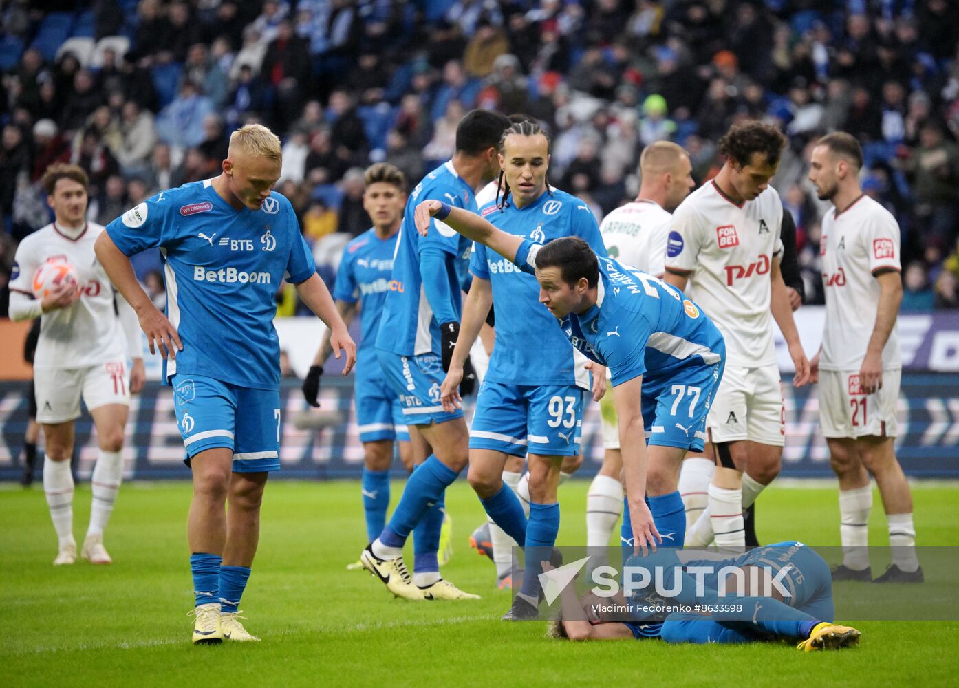 Russia Soccer Premier-League Dynamo - Lokomotiv